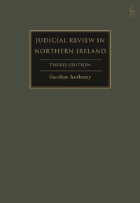 Abbildung von: Judicial Review in Northern Ireland - Hart Publishing