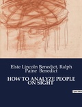 Cover: How to Analyze People on Sight - Culturea
