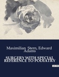 Cover: Surgery with Special Reference to Podiatry - Culturea