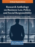 Cover: Research Anthology on Business Law, Policy, and Social Responsibility, VOL 1 - IGI Global