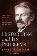 Cover: Historicism and Its Problems - Fortress Press,U.S.