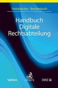 Abbildung von: Handbuch Digitale Rechtsabteilung - Dike Verlag Zürich
