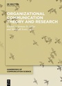 Cover: Organizational Communication Theory and Research - De Gruyter Mouton