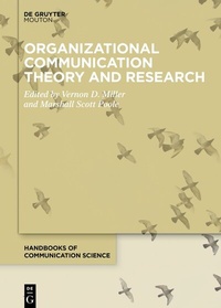 Abbildung von: Organizational Communication Theory and Research - De Gruyter Mouton