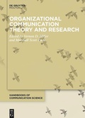 Cover: Organizational Communication Theory and Research - De Gruyter Mouton