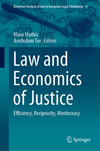 Enlarge image Cover: Law and Economics of Justice - Springer