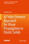 Cover: A Finite Element Approach for Wave Propagation in Elastic Solids - Springer