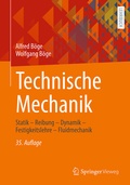 Cover: Technische Mechanik - Springer Vieweg