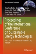 Cover: Proceedings of the International Conference on Sustainable Energy Technologies - Springer