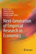 Cover: Next-Generation of Empirical Research in Economics - Springer
