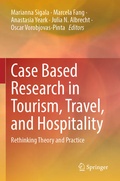 Cover: Case Based Research in Tourism, Travel, and Hospitality - Springer