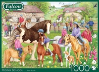 Abbildung von: Riding School - 1000 Teile - Jumbo Spiele GmbH