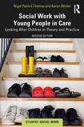 Cover: Social Work with Young People in Care - Routledge
