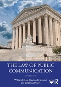 Cover: The Law of Public Communication - Routledge