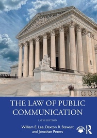 Enlarge image Cover: The Law of Public Communication - Routledge