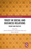 Cover: Trust in Social and Business Relations - Routledge