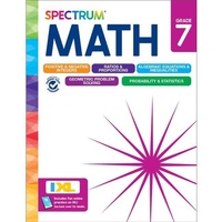 Enlarge image Cover: Spectrum Math Workbook, Grade 7 - Spectrum