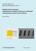 Cover: Multifunctional materials: exploiting the versatility of Bi2Se3 for multimodal sensing and zero power sensor systems - Hartung-Gorre