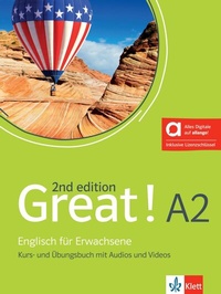 Abbildung von: Great! A2, 2nd edition - Hybride Ausgabe allango - Klett