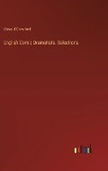 Cover: English Comic Dramatists. Selections - Outlook Verlag