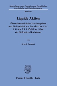 Abbildung von: Liquide Aktien. - fibre