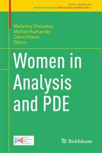 Abbildung von: Women in Analysis and PDE - Birkhäuser