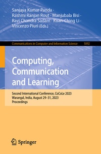 Enlarge image Cover: Computing, Communication and Learning - Springer