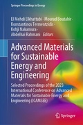 Cover: Advanced Materials for Sustainable Energy and Engineering - Springer