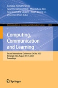 Cover: Computing, Communication and Learning - Springer