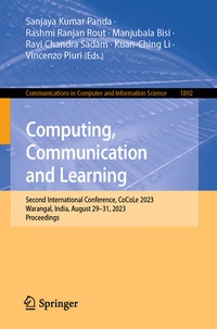 Enlarge image Cover: Computing, Communication and Learning - Springer
