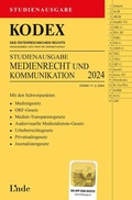 Cover: KODEX Studienausgabe Medienrecht und Kommunikation - Linde