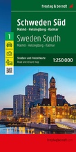 Abbildung von: Schweden Süd, Straßen- und Freizeitkarte 1:250.000, freytag & berndt - Freytag-Berndt und ARTARIA