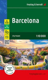 Abbildung von: Barcelona, Stadtplan 1:10.000, freytag & berndt - Freytag-Berndt und ARTARIA