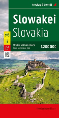 Abbildung von: Slowakei, Straßen- und Freizeitkarte 1:200.000, freytag & berndt - Freytag-Berndt und ARTARIA