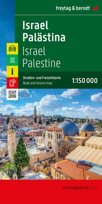 Abbildung von: Israel - Palästina, Straßen- und Freizeitkarte 1:150.000, freytag & berndt - Freytag-Berndt und ARTARIA