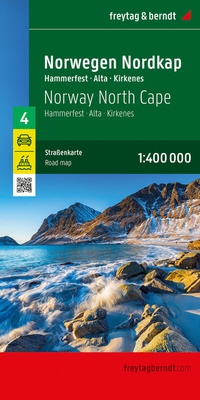 Abbildung von: Norwegen Nordkap, Straßenkarte 1:400.000, freytag & berndt - Freytag-Berndt und ARTARIA