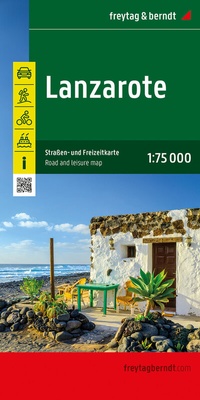 Abbildung von: Lanzarote, Straßen- und Freizeitkarte 1:75.000, freytag & berndt - Freytag-Berndt und ARTARIA