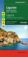 Cover: freytag & berndt Stra&szlig;enkarte Ligurien 1:150.000 - freytag & berndt