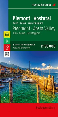 Abbildung von: Piemont - Aostatal, Straßen- und Freizeitkarte 1:150.000, freytag & berndt - Freytag-Berndt und ARTARIA