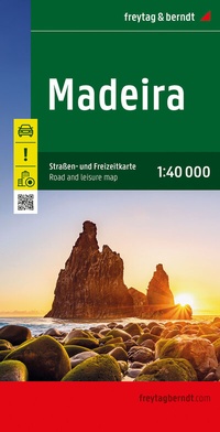 Abbildung von: Madeira, Straßen- und Freizeitkarte 1:40.000, freytag & berndt - Freytag-Berndt und ARTARIA