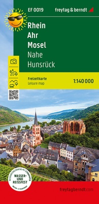 Abbildung von: Rhein - Ahr - Mosel, Freizeitkarte 1:140.000, freytag & berndt - Freytag-Berndt und ARTARIA