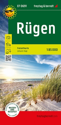 Abbildung von: Rügen, Freizeitkarte 1:85.000, freytag & berndt - Freytag-Berndt und ARTARIA