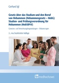 Cover: Gesetz &uuml;ber das Studium und den Beruf von Hebammen (Hebammengesetz - HebG) Studien- und Pr&uuml;fungsverordnung f&uuml;r Hebammen (HebStPrV) - medhochzwei Verlag