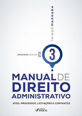 Cover: Manual de Direito Administrativo - Volume 03 - Editora Foco