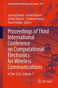 Enlarge image Cover: Proceedings of Third International Conference on Computational Electronics for Wireless Communications - Springer