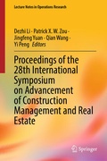 Cover: Proceedings of the 28th International Symposium on Advancement of Construction Management and Real Estate - Springer