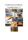 Cover: Combat Survival Manual Book 1-3 - Mike Harland