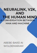 Bild: Neuralink, V2K, and the Human Mind: A Conversation Between Man and Machine (1A, #1) - WOLDEMARIAM