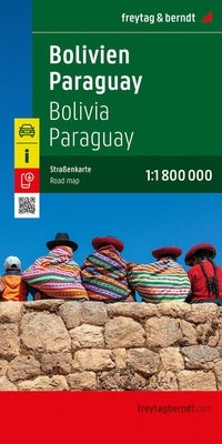 Abbildung von: Bolivien - Paraguay, Straßenkarte 1:1.800.000, freytag & berndt - Freytag-Berndt und ARTARIA