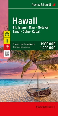 Abbildung von: Hawaii, Straßen- und Freizeitkarte 1:100.000 / 1:220.000, freytag & berndt - Freytag-Berndt und ARTARIA